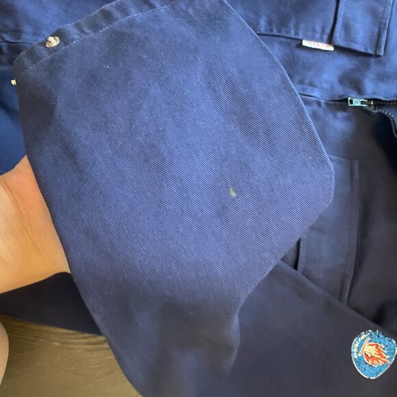 vintage 90s cotton work jacket proban size medium to large - Picture 6 of 11